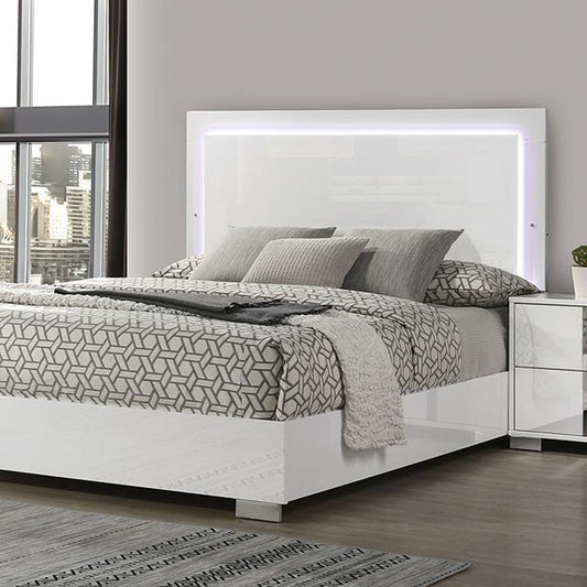 Furniture of America Sinistra FM7211WH-Q-BED Queen Bed IMAGE 1