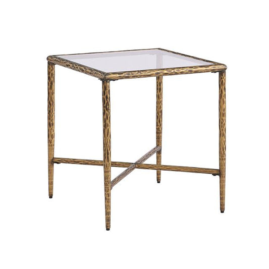 Furniture of America Selva FM-AC8037GD-ST Side Table IMAGE 1