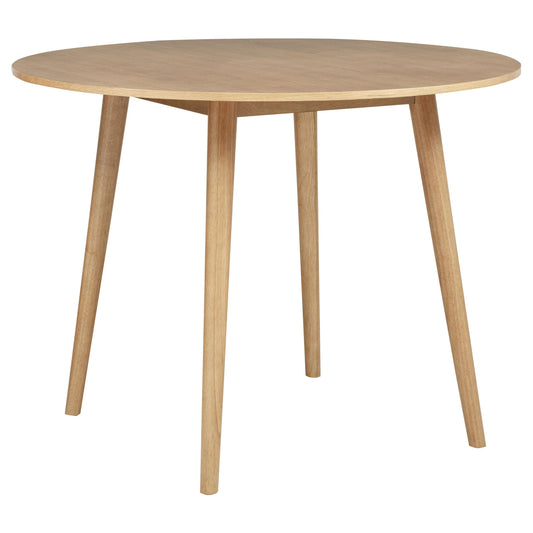 Coaster Furniture Andrews 122508 48-inch Round Counter Height Dining Table - Light Ash IMAGE 1