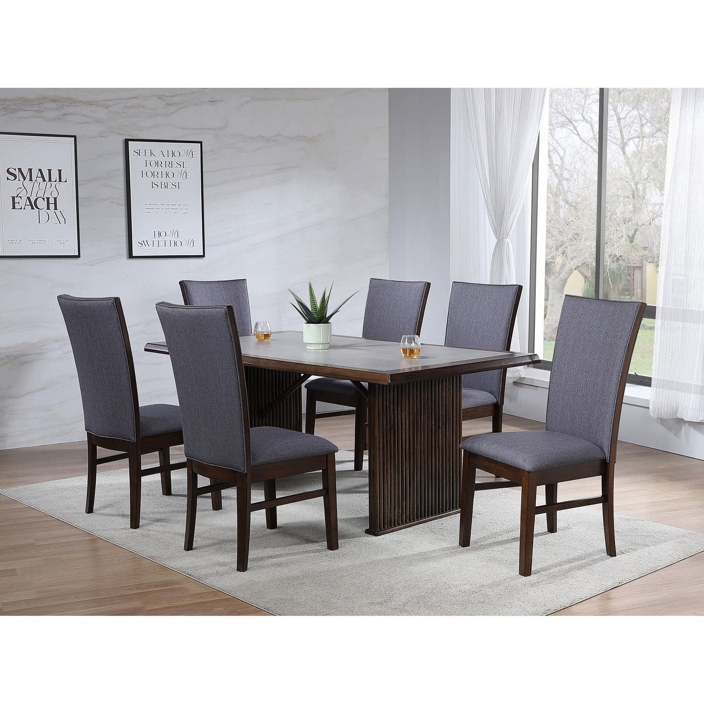 Coaster Furniture Sherwood 193591 72-inch Rectangular Dining Table - Brown IMAGE 8