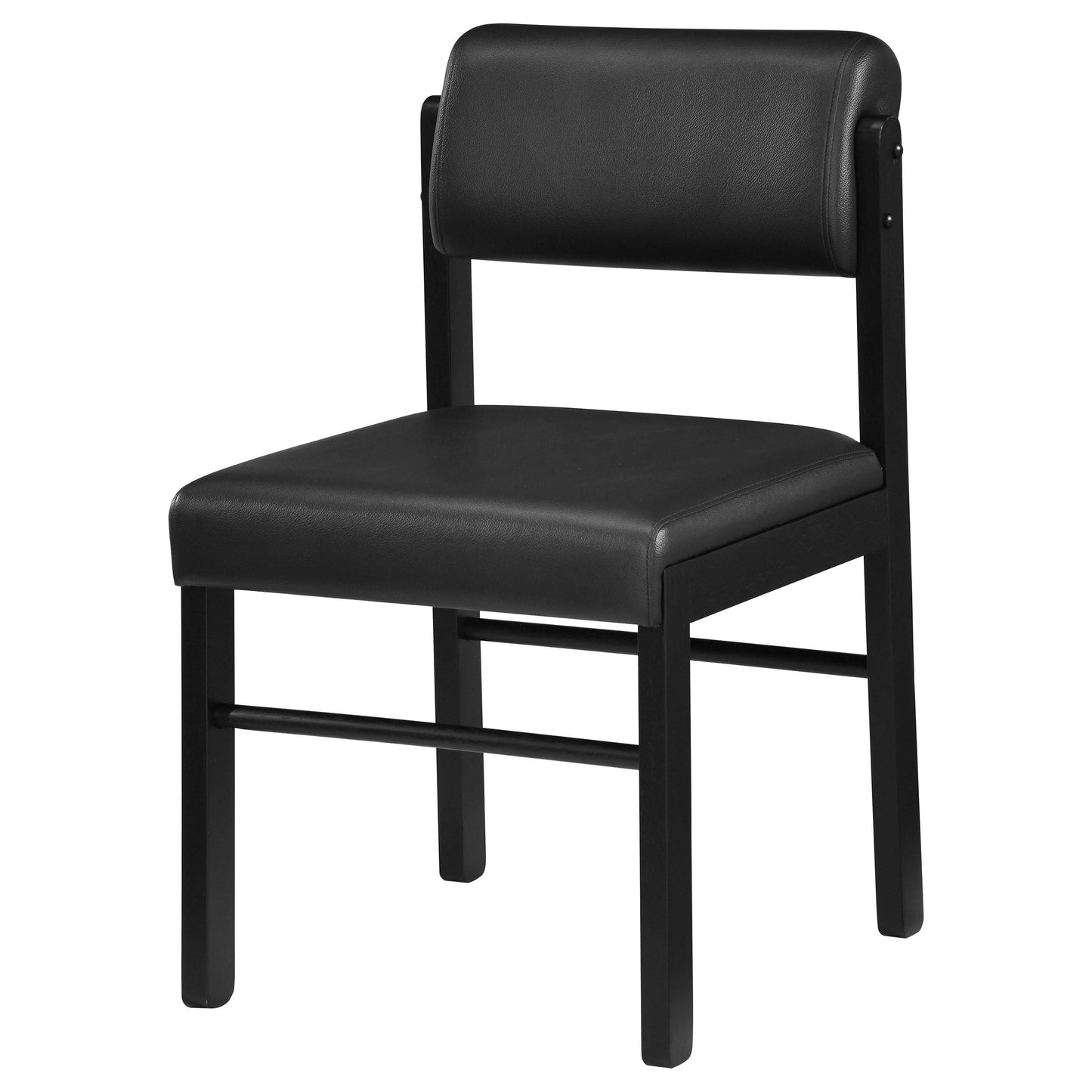 Coaster Furniture Kehoe 193922BLK Set of 2 Upholstered Dining Side Chair - Black IMAGE 12