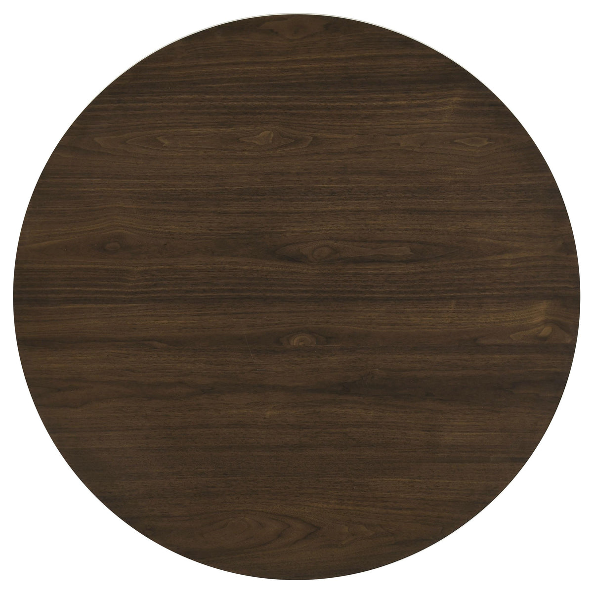 Coaster Furniture Hamlyn 193930WAL 47-inch Round Wood Dining Room Table - Walnut IMAGE 8