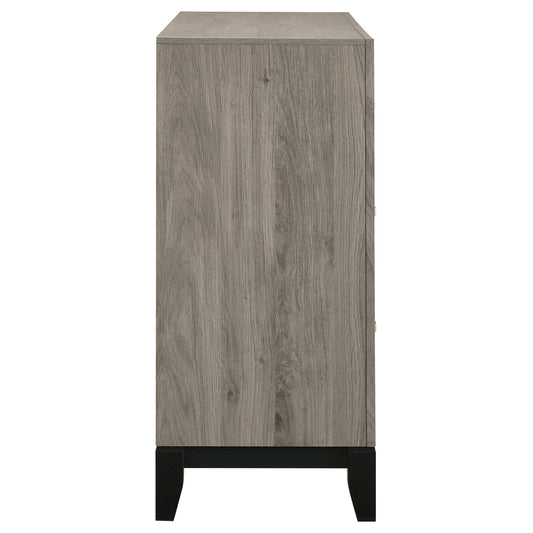 Coaster Furniture Valen 215913 6-drawer Bedroom Dresser Cabinet - Light Taupe IMAGE 1