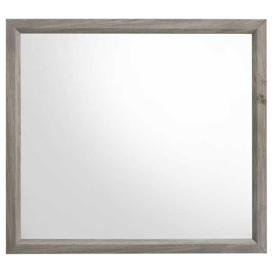 Coaster Furniture Valen 215914 Dresser Mirror - Light Taupe IMAGE 1