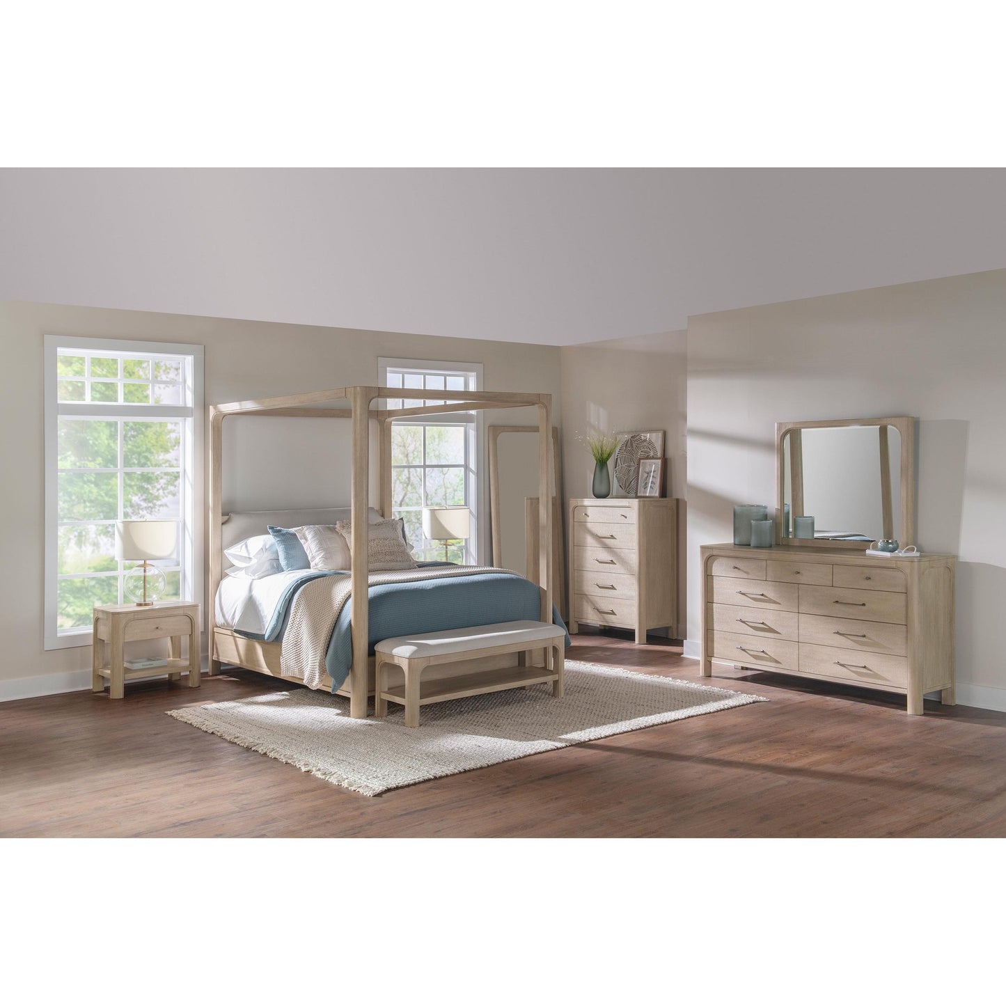 Coaster Furniture Solano 222520KE 85-inch Eastern King Canopy Bed - Weathered Mango IMAGE 14