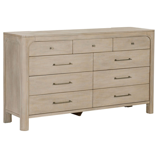 Coaster Furniture Solano 222523 9-drawer Bedroom Dresser Cabinet - Weathered Mango IMAGE 1