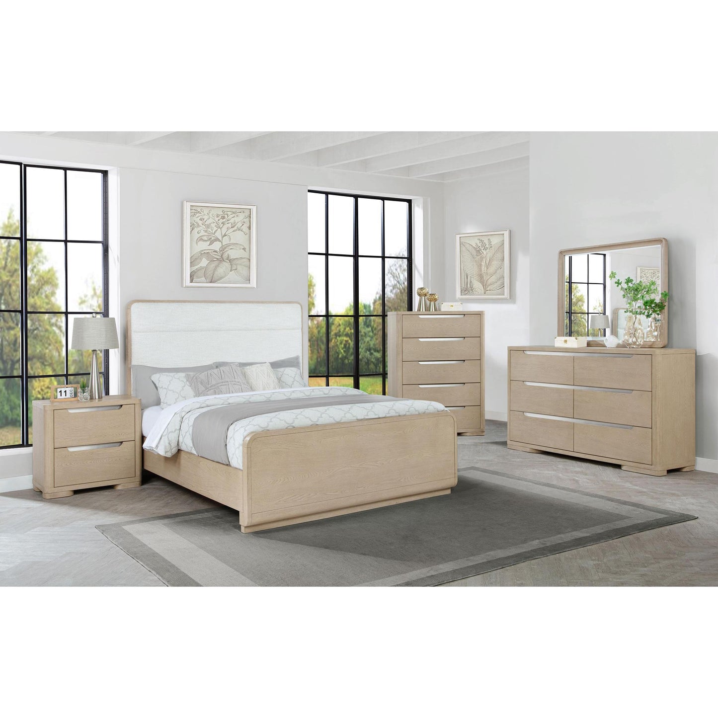 Coaster Furniture Ladera 225082 2-drawer Nightstand Bedside Table - Light Elm IMAGE 14