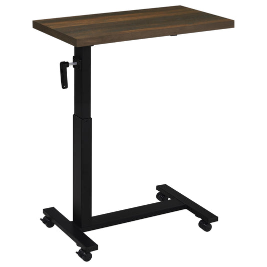 Coaster Furniture Westpark 315886 Height Adjustable Mobile Bedroom C-Table - Dark Pine IMAGE 1