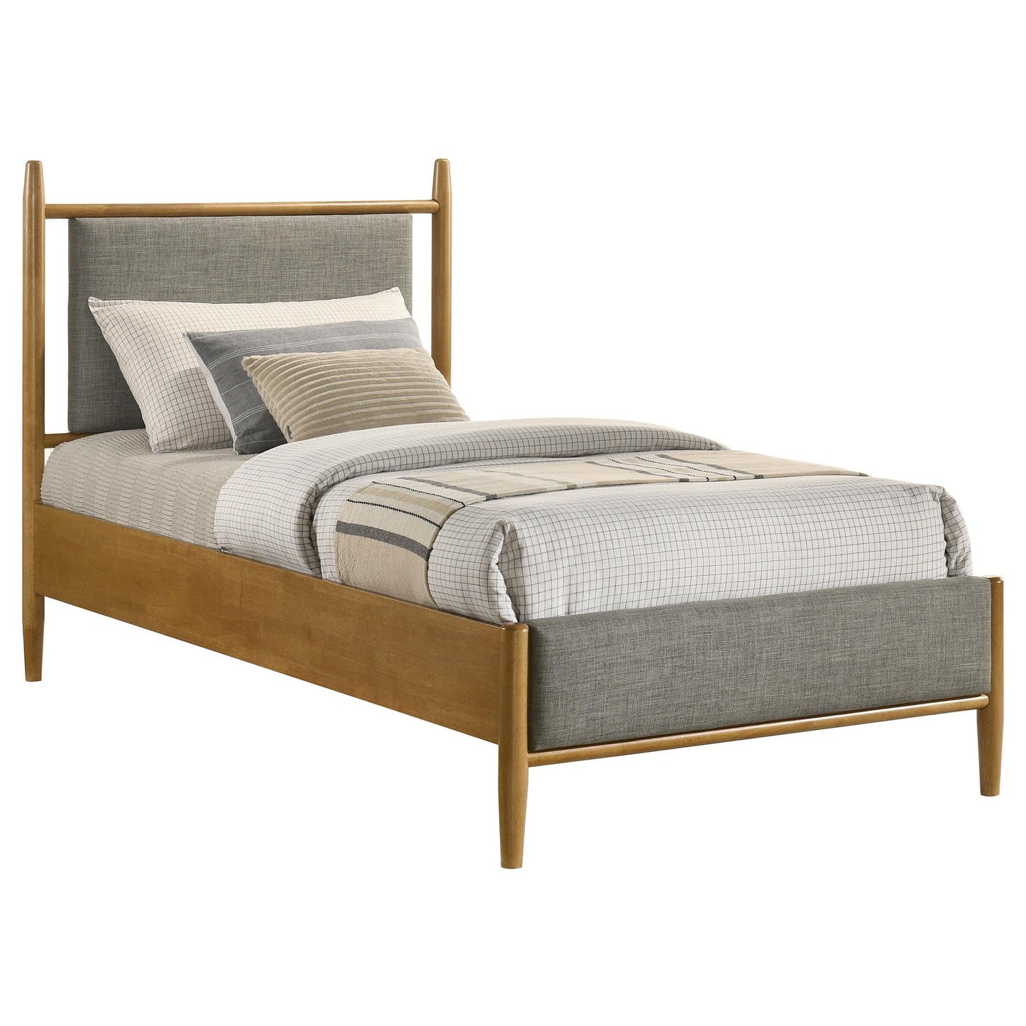 Coaster Furniture Mason 315914T 46-inch Twin Panel Platform Bed - Grey/Light Brown IMAGE 10