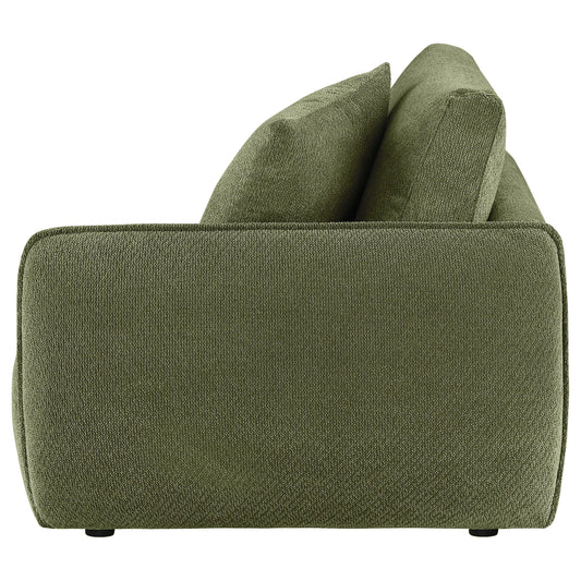 Coaster Furniture Elysia 551898RAF Chenille Upholstered Modular RAF Chair - Green IMAGE 1