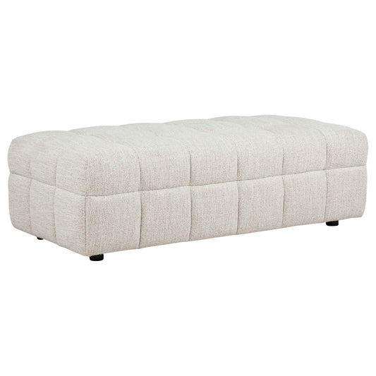 Coaster Furniture Amara 551913 Upholstered Ottoman IMAGE 1