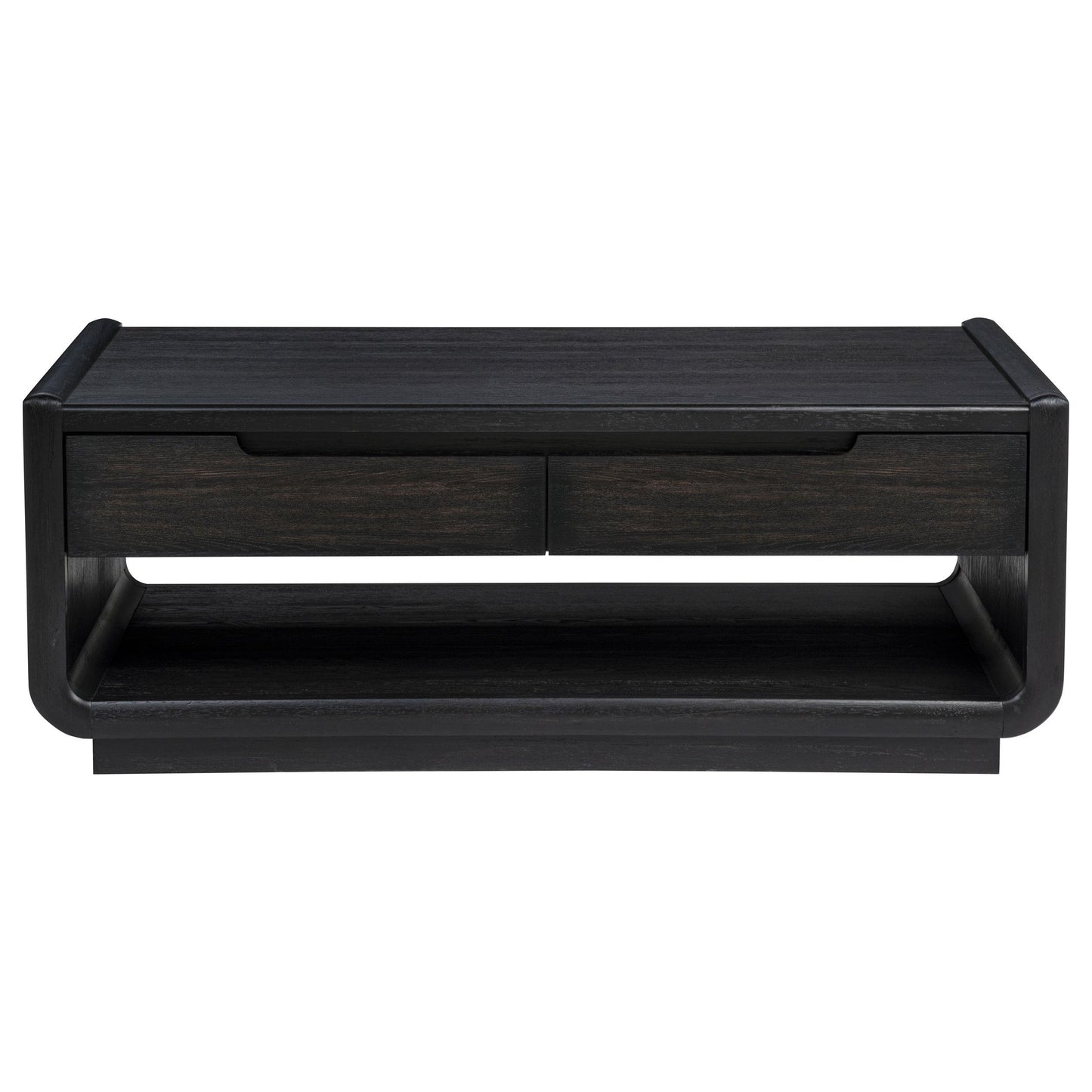 Coaster Furniture Leandro 704638-S2 2-piece Wood Coffee and End Table Set - Burnished Black IMAGE 15