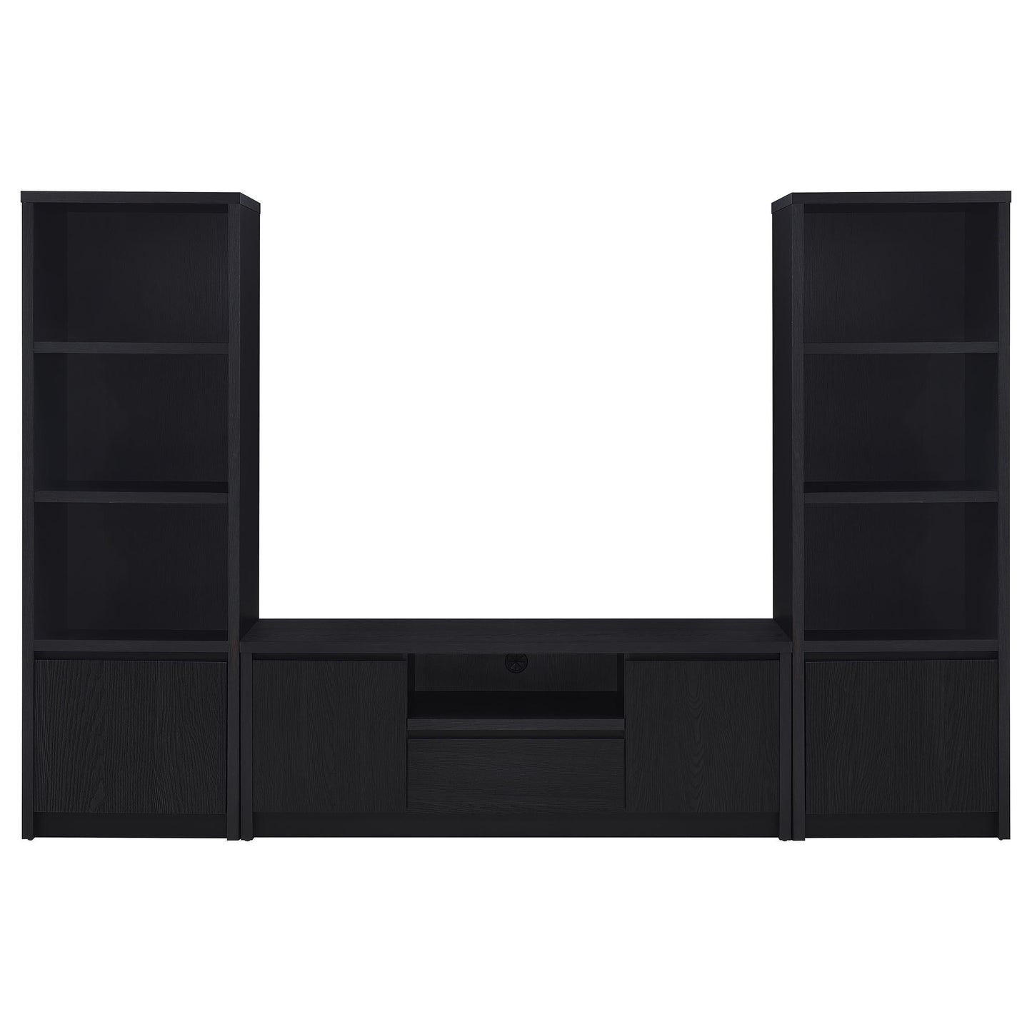 Coaster Furniture Winfield 706222 60-inch 2-door TV Stand Media Console - Black IMAGE 13