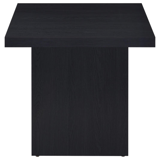 Coaster Furniture Max 706277 Square Engineered Laminate Side Table - Black IMAGE 1
