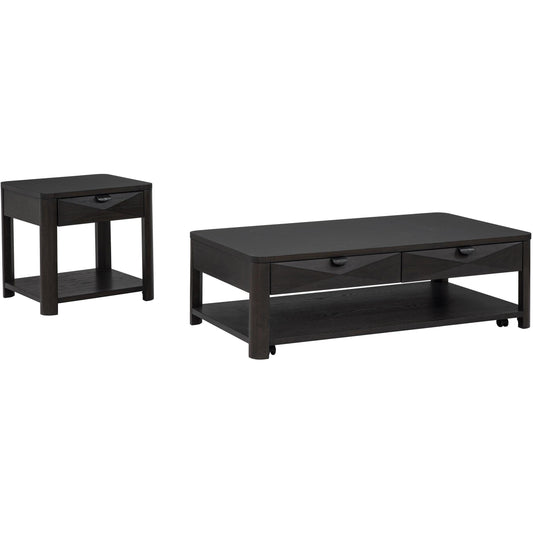 Coaster Furniture Marcelo 736068-S2 2-piece Coffee Table Set with Storage - Coffee IMAGE 1