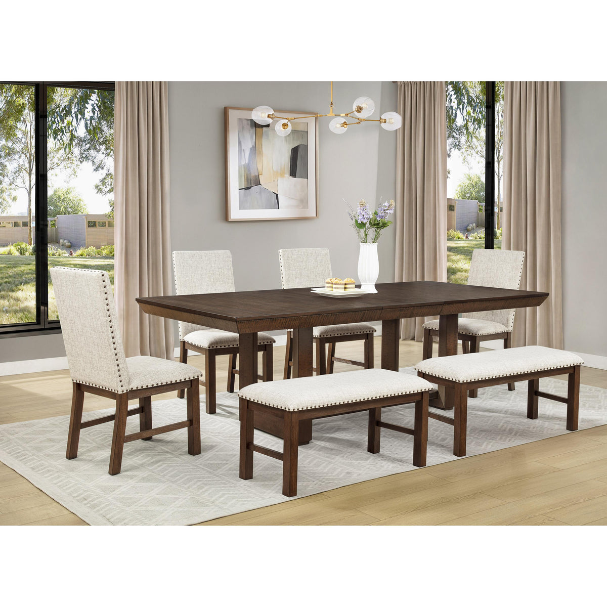 Crown Mark Domingo 2272T-4290 Dining Table IMAGE 3