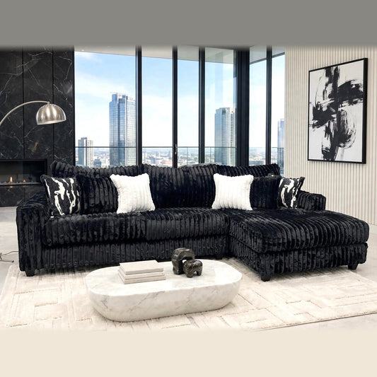 9500 Sectional – Black