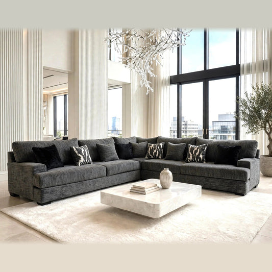 9650 Sectional – Gray