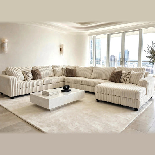 9900 XL Sectional – Cream