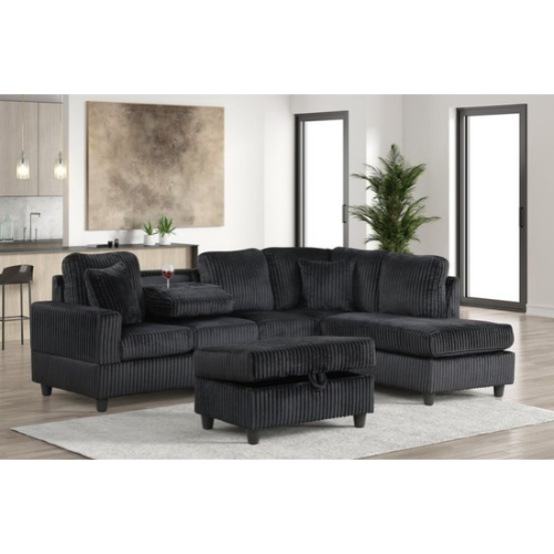 Rocket Onix Sectional & Ottoman