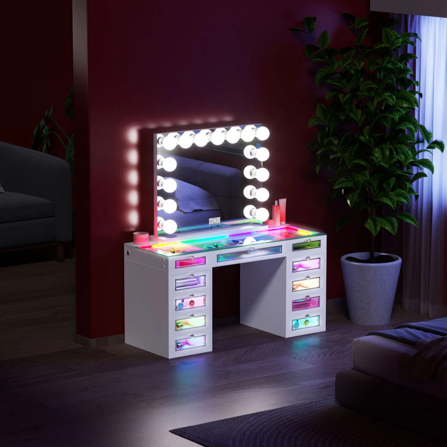 Priscila Vanity & Mirror