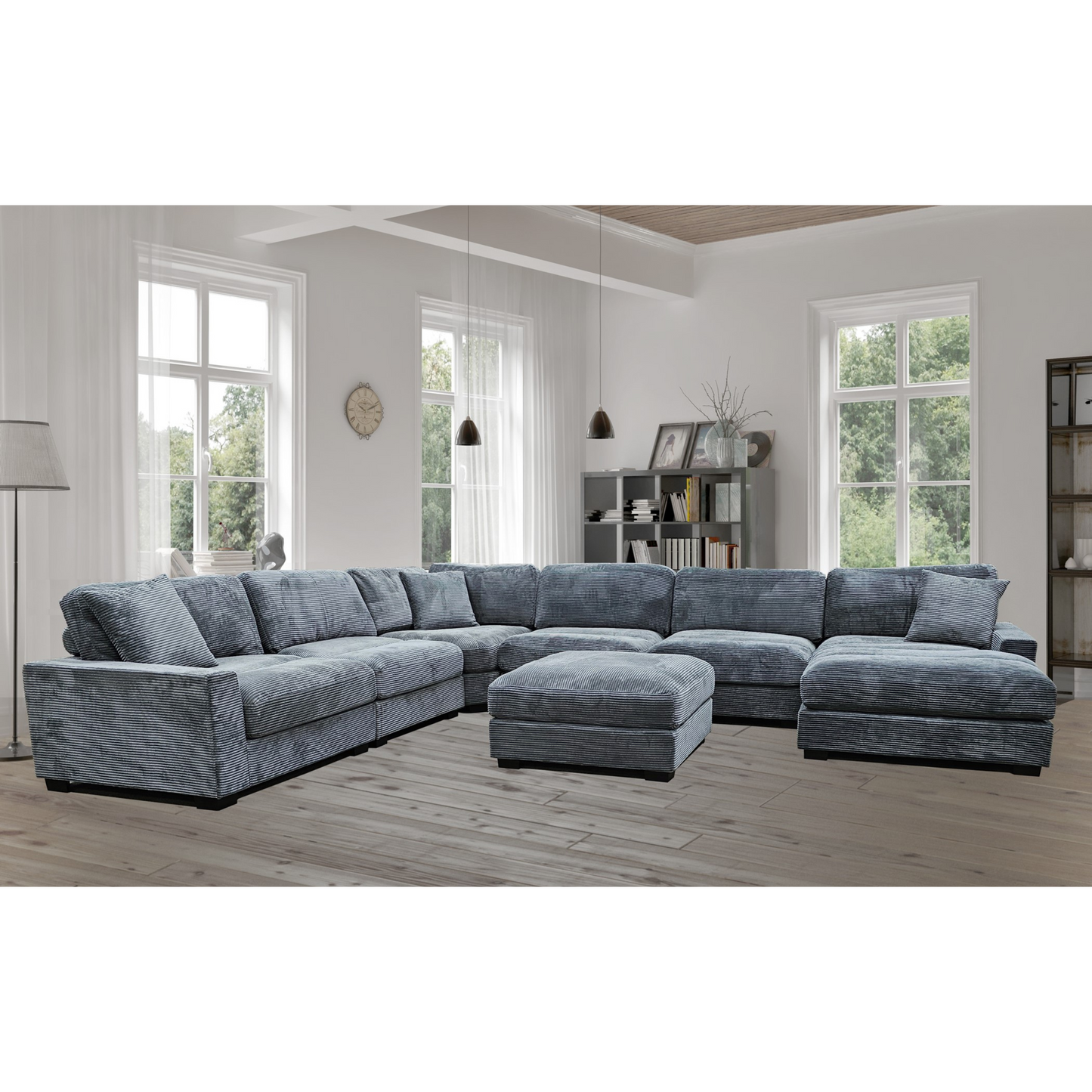 Elements International Sectional U8540 Sectional