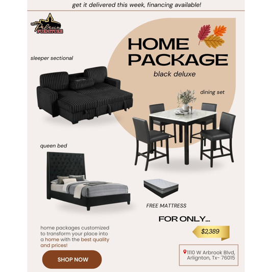 Home Package Black Deluxe