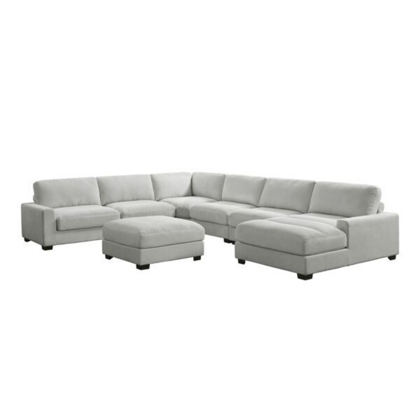 Elements International Sectional U8540 Sectional