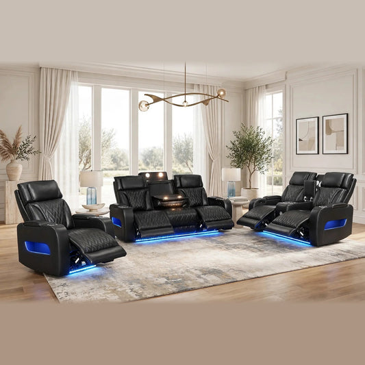Dubai power reclining set
