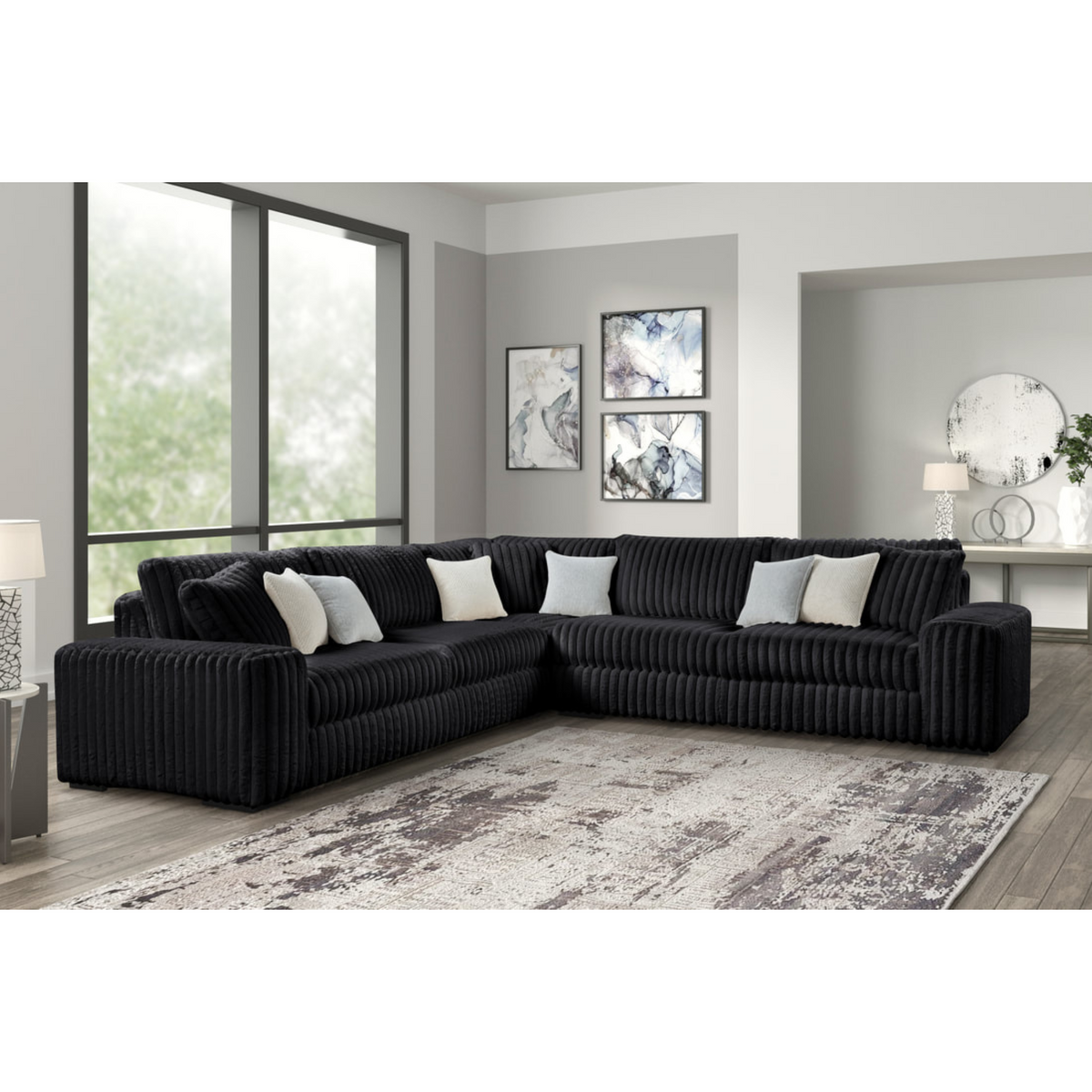 Marshmallow sectional sofa - view 2