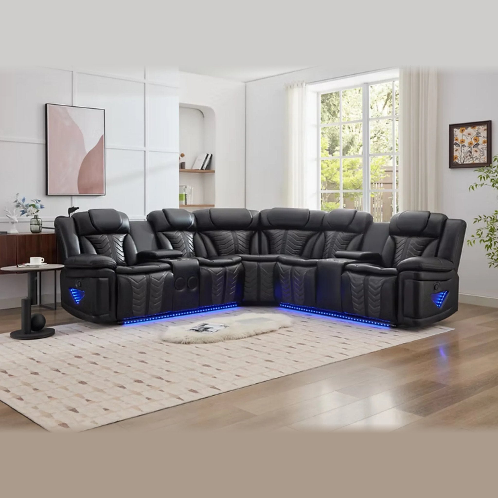 S2025 Innova Sectional – Black