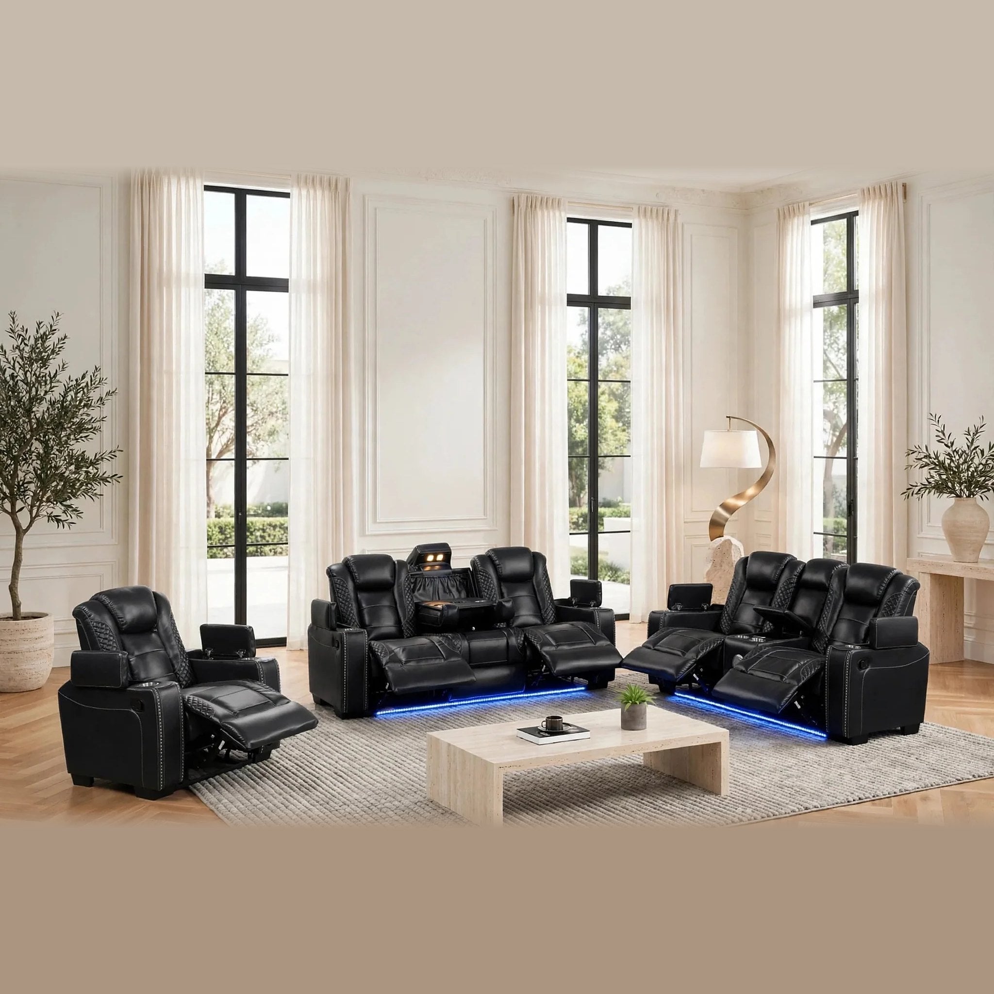 Stefano reclining set