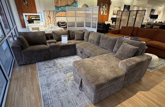 Sectional ready for delivery from the Palacio Furniture Arlington showroom
