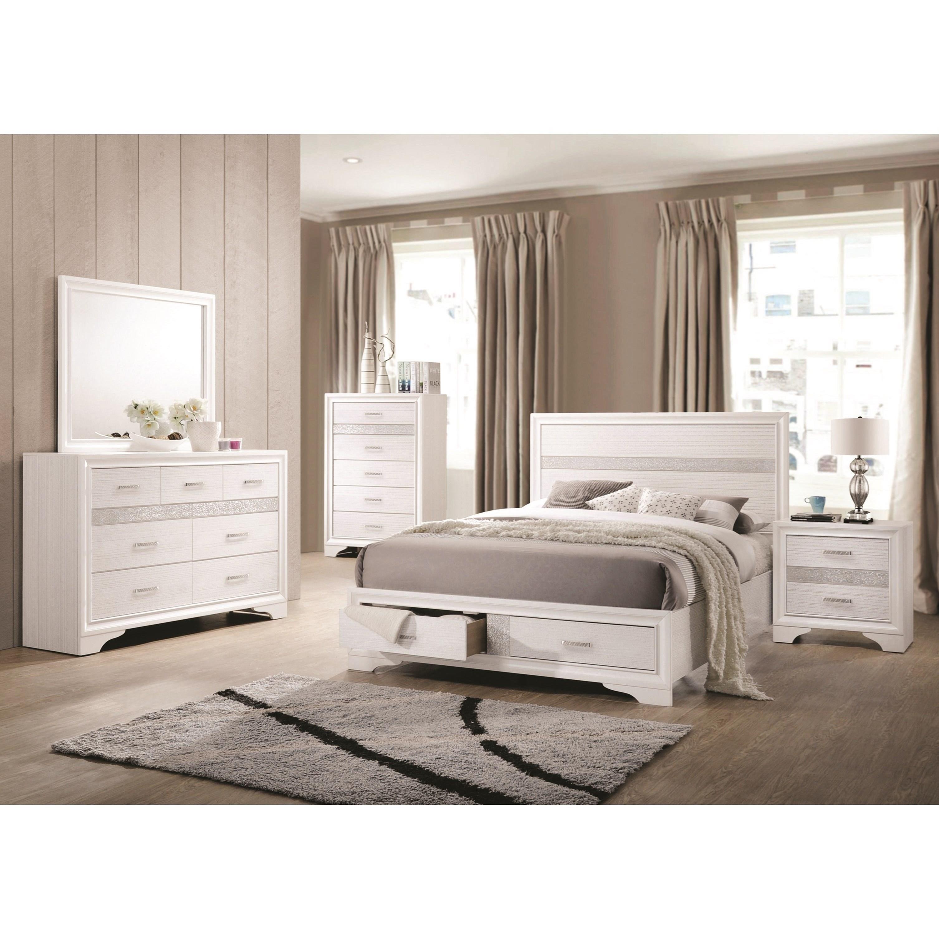  Coaster Furniture Miranda 205111Q 7 pc Queen Storage Bedroom Set IMAGE 1