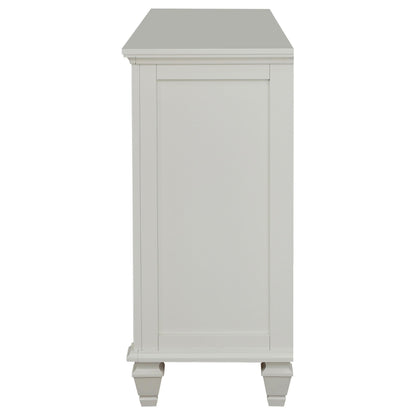  Coaster Furniture Sandy Beach 201303 11-Drawer Dresser - Cream White IMAGE 4