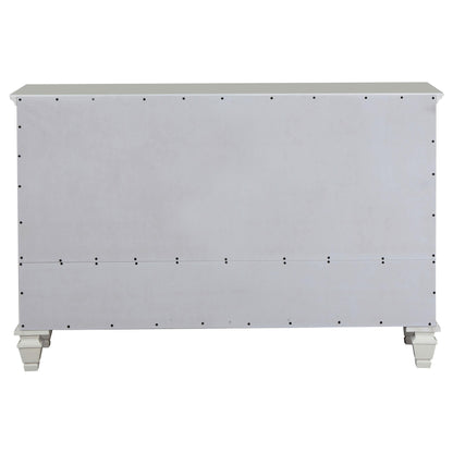  Coaster Furniture Sandy Beach 201303 11-Drawer Dresser - Cream White IMAGE 6