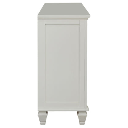  Coaster Furniture Sandy Beach 201303 11-Drawer Dresser - Cream White IMAGE 8