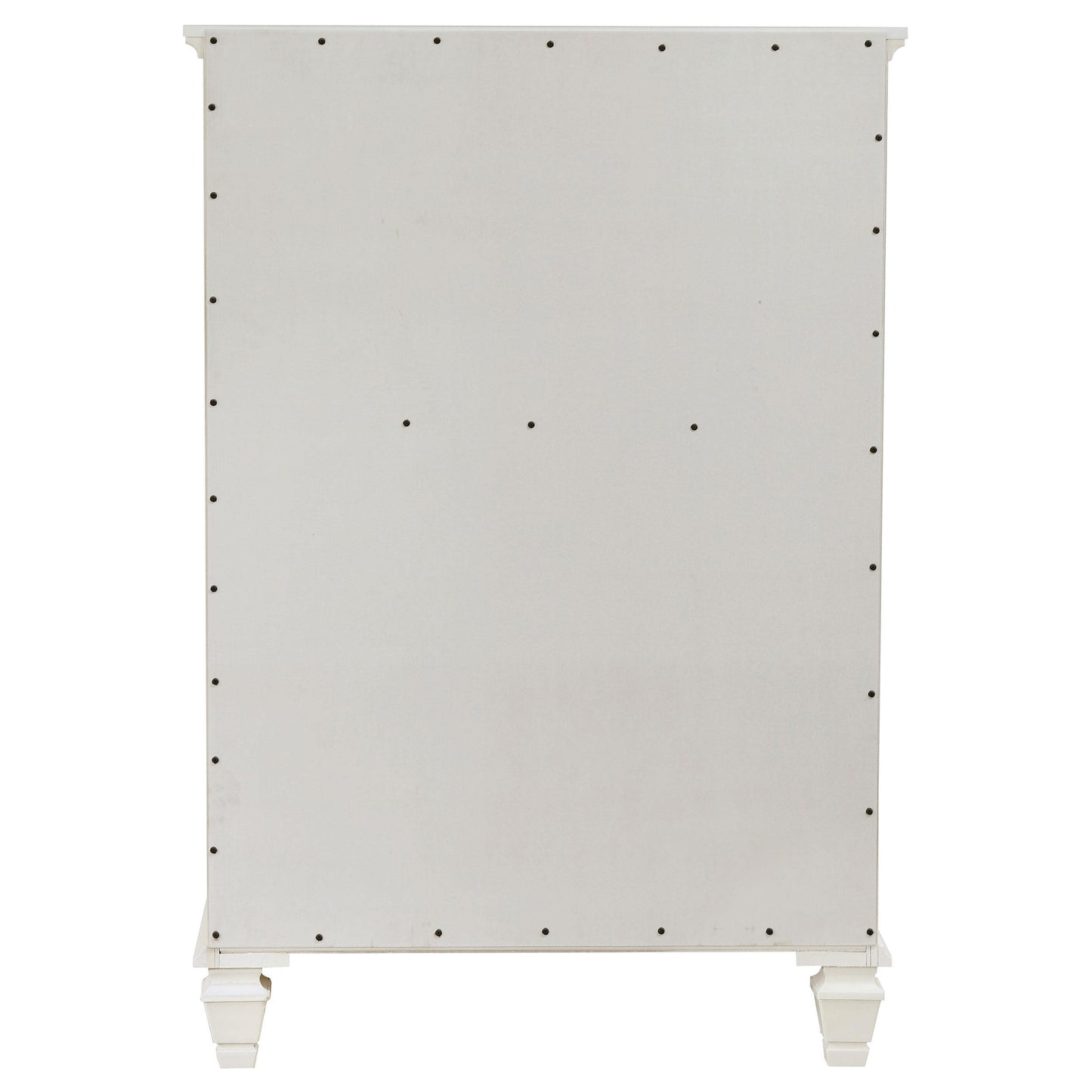  Coaster Furniture Sandy Beach 201305 5-Drawer Bedroom Chest - Cream White IMAGE 6
