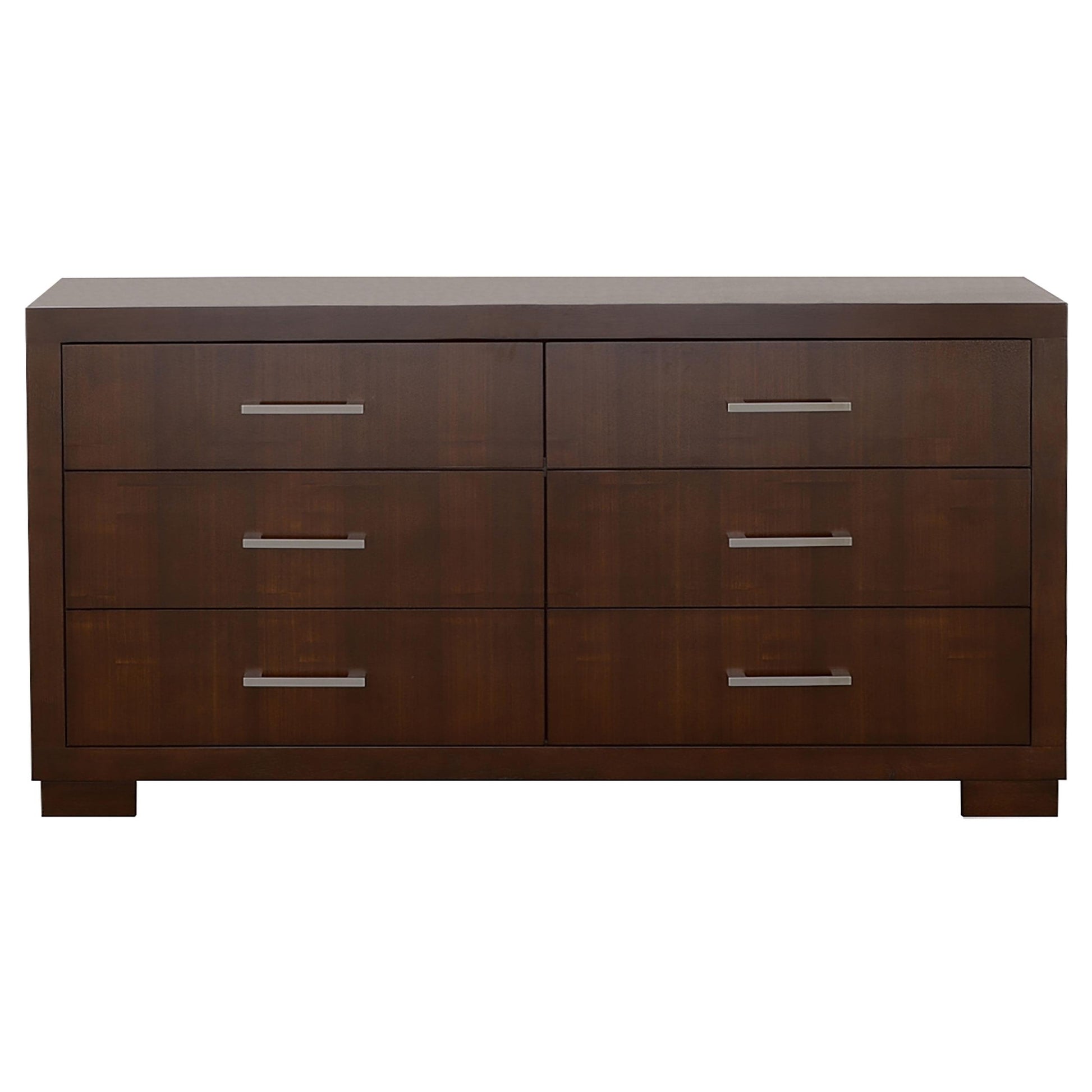  Coaster Furniture Jessica 200713 6-Drawer Dresser - Cappuccino IMAGE 2