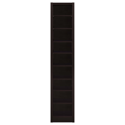 Coaster Furniture Eliam 800285 71-inch 9-shelf Bookcase - Cappuccino IMAGE 2
