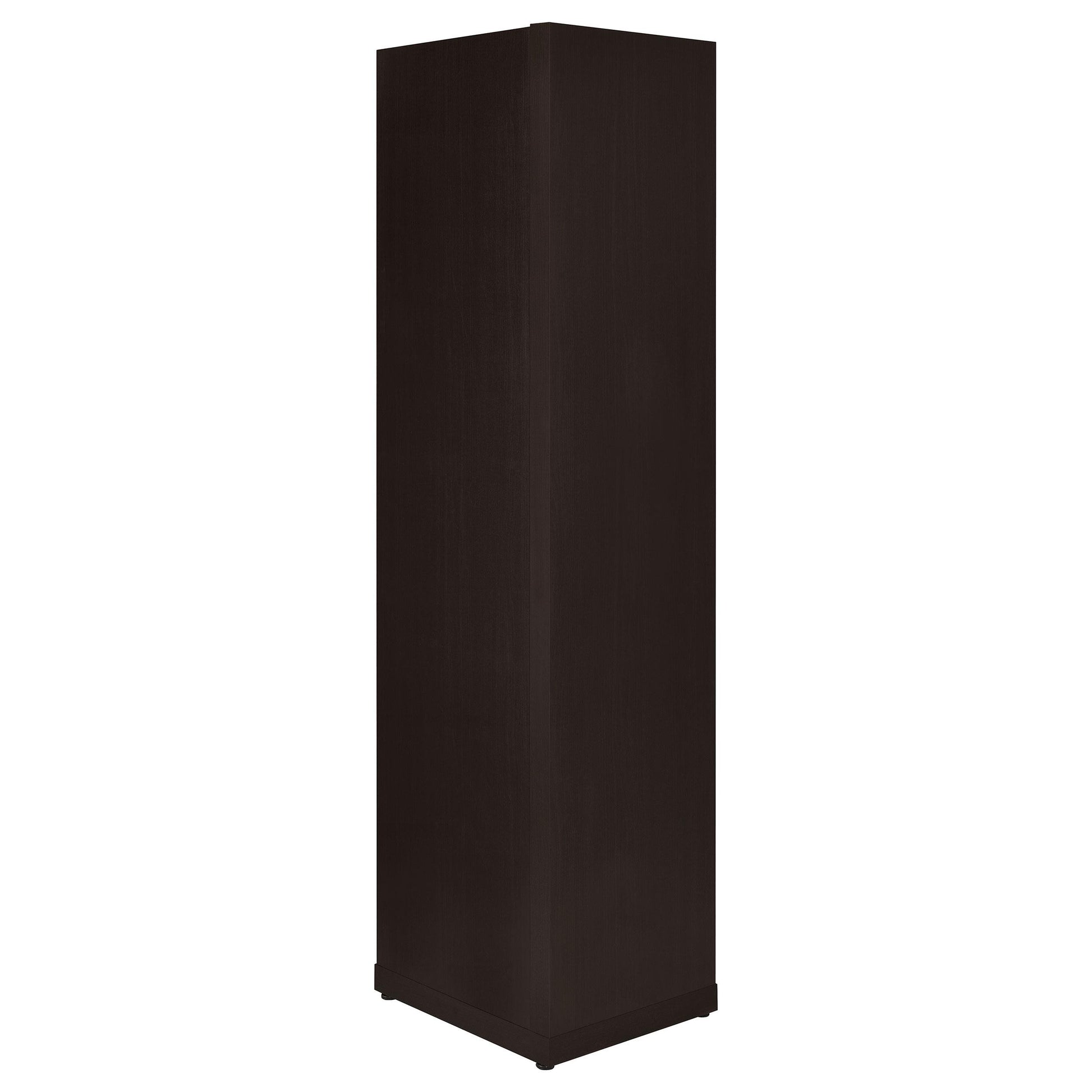 Coaster Furniture Alder 800270 71-inch 6-shelf Corner Bookcase - Cappuccino IMAGE 4
