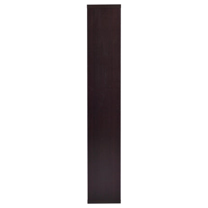 Coaster Furniture Theo 800264 71-inch 7-shelf Bookshelf - Cappuccino IMAGE 4
