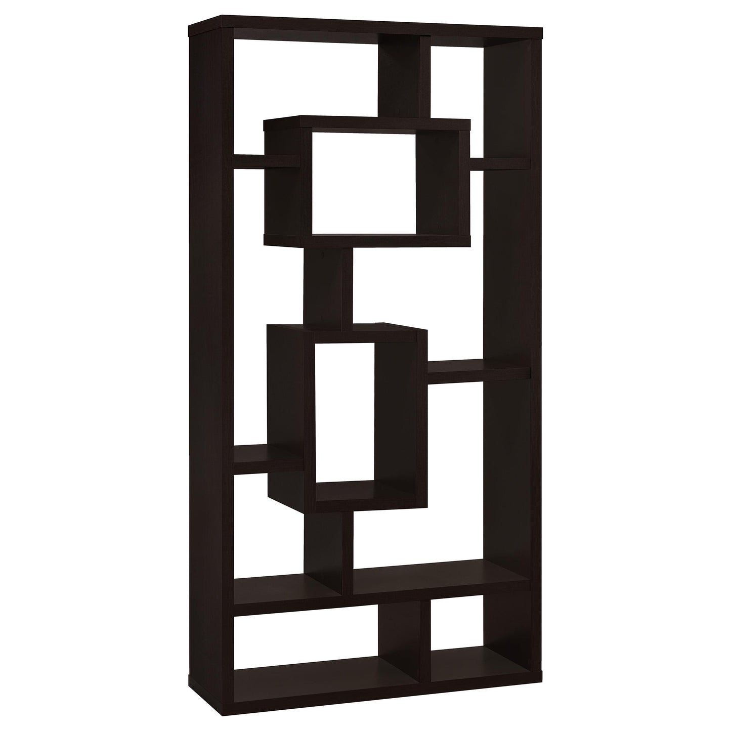 Coaster Furniture Corey 800259 71-inch 8-shelf Bookshelf - Cappuccino IMAGE 1