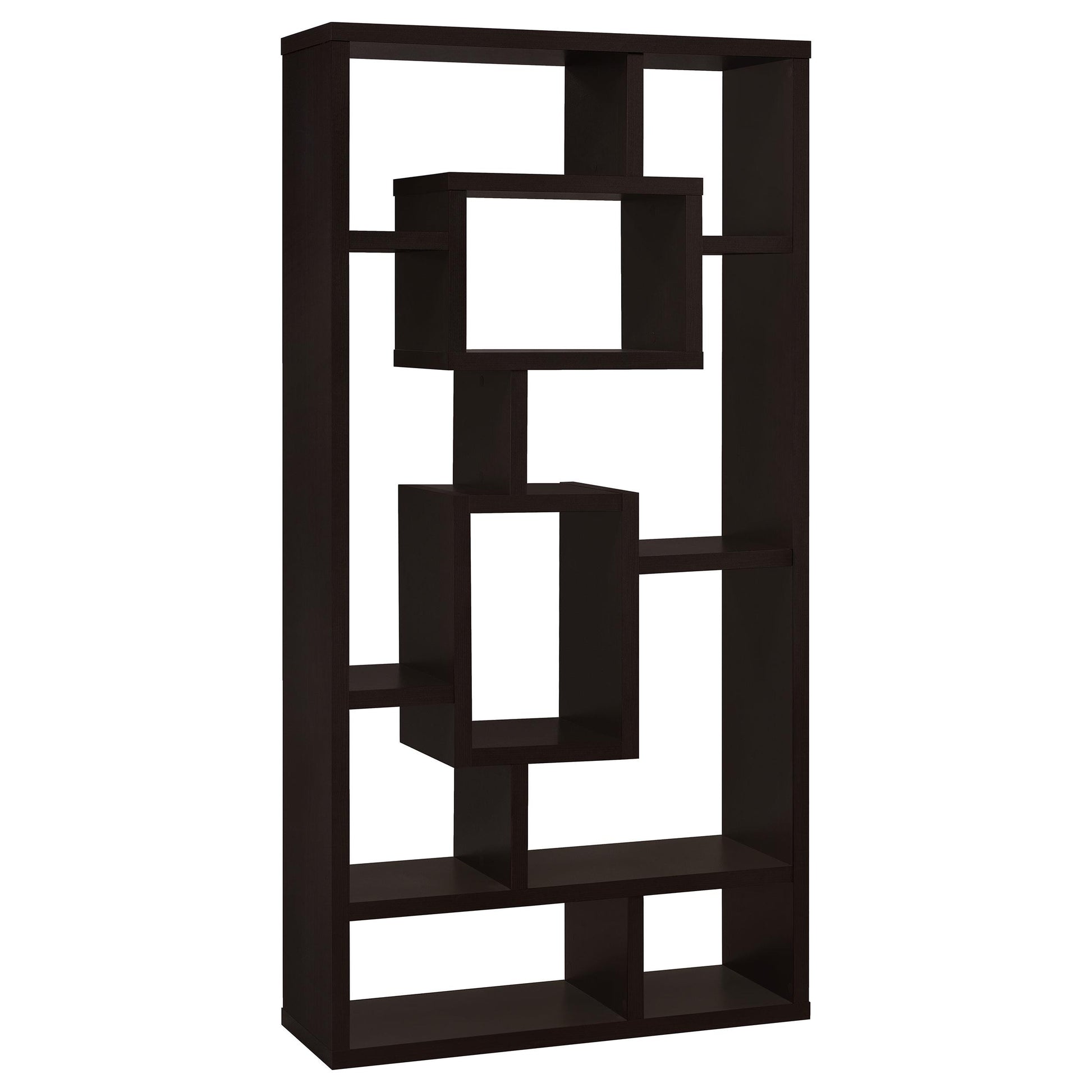 Coaster Furniture Corey 800259 71-inch 8-shelf Bookshelf - Cappuccino IMAGE 1