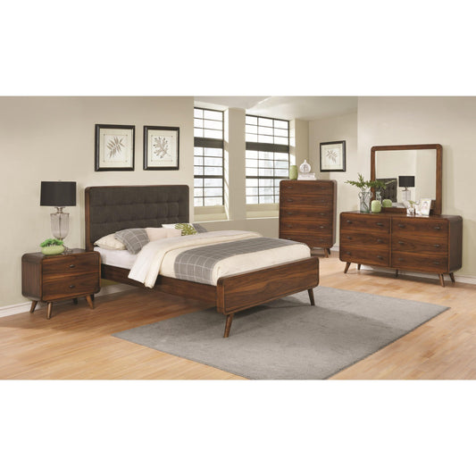  Coaster Furniture Robyn 205131Q 6 pc Queen Upholstered Bedroom Set IMAGE 1
