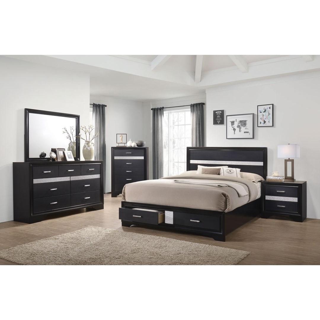  Coaster Furniture Miranda 206361Q 6 pc Queen Bedroom Set with Storage IMAGE 1