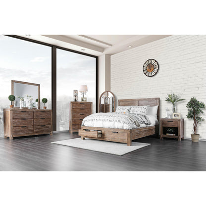  Furniture of America Wynton CM7360 6 pc Queen Bedroom Set with Storage IMAGE 1