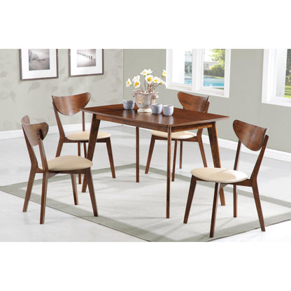  Coaster Furniture Kersey 103062 Wood Dining Side Chair - Chestnut (Set of 2) IMAGE 11