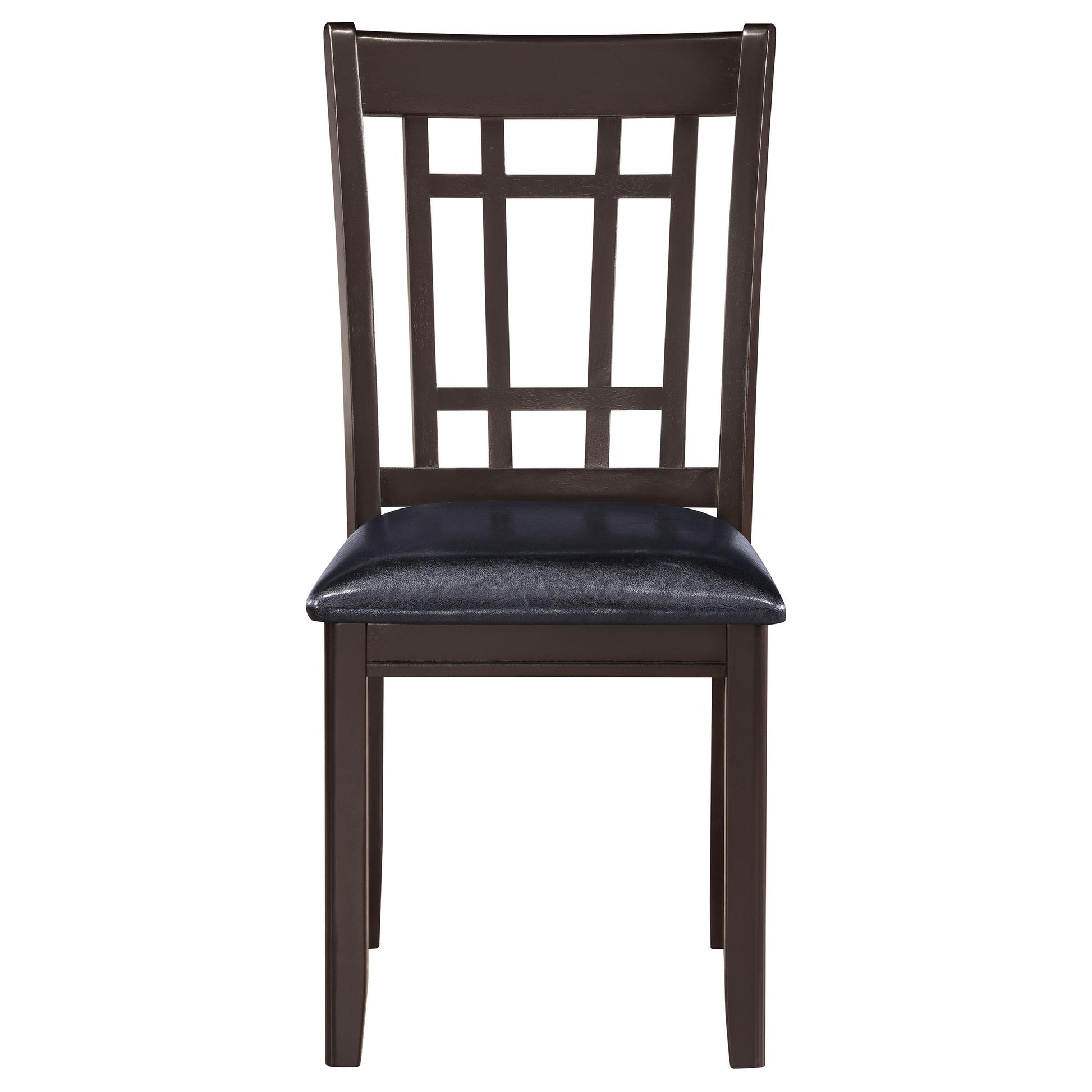 Coaster Furniture Lavon 102672 Wood Dining Side Chair - Espresso (Set of 2) IMAGE 2