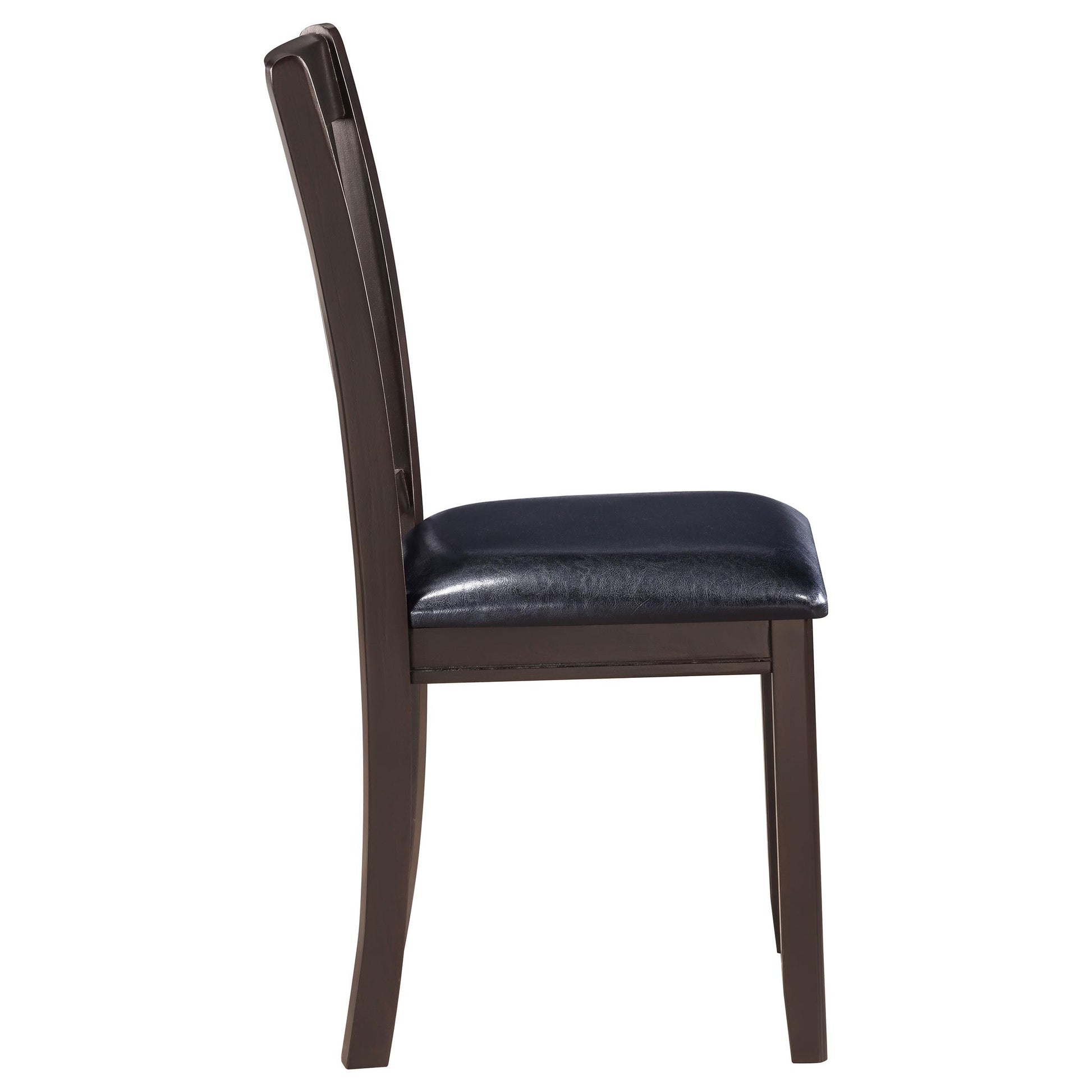 Coaster Furniture Lavon 102672 Wood Dining Side Chair - Espresso (Set of 2) IMAGE 8